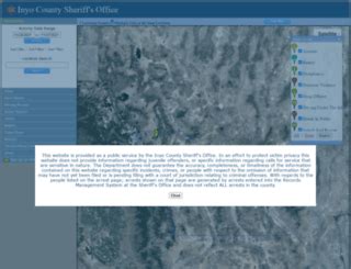 Crime graphics inyo county - Our goal is to provide more information as it relates to issues of crime and critical incidents occurring in the Bishop community. The program is new and still a work in progress, however, we invite everyone to visit us via the Citizen RIMS portal at - https://bishop.crimegraphics.com.